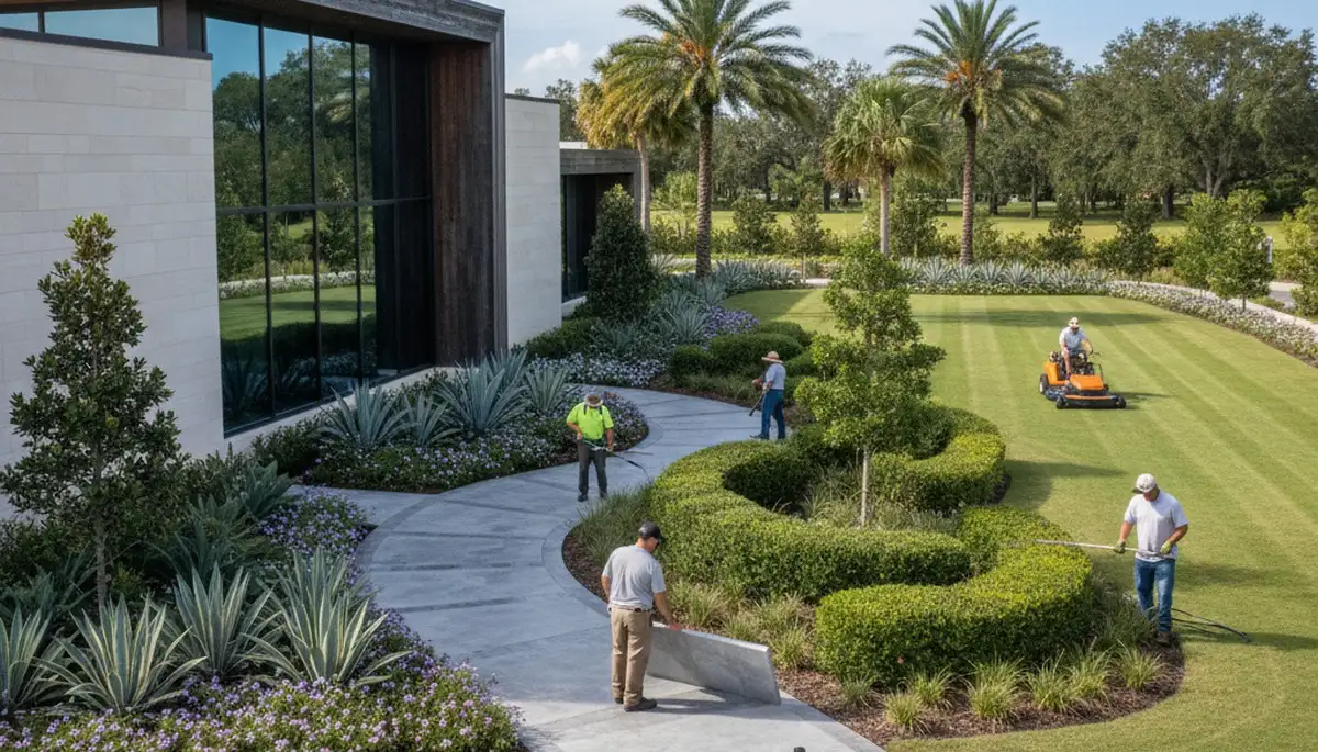 Landscaping services in Tampa, FL for residential and commercial properties