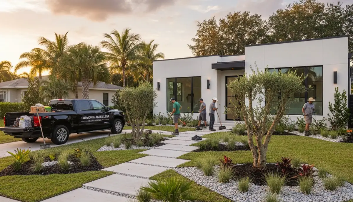 Landscaping service in Tampa, FL for residential and commercial yards