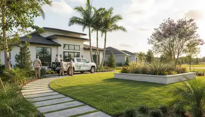 Landscaping service in Tampa, FL for professional lawn care and outdoor property maintenance