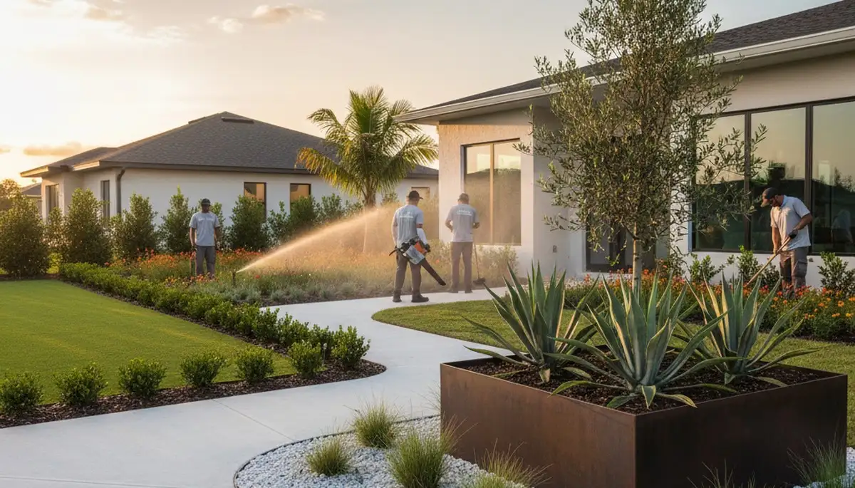 Landscaping service in Tampa, FL by Landscaping Tampa FL for residential and commercial properties