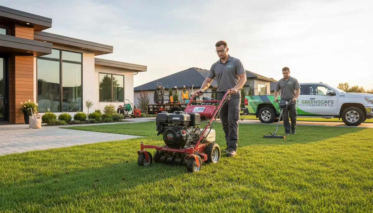 Professional lawn aeration service in Tampa, FL for healthier, stronger turf